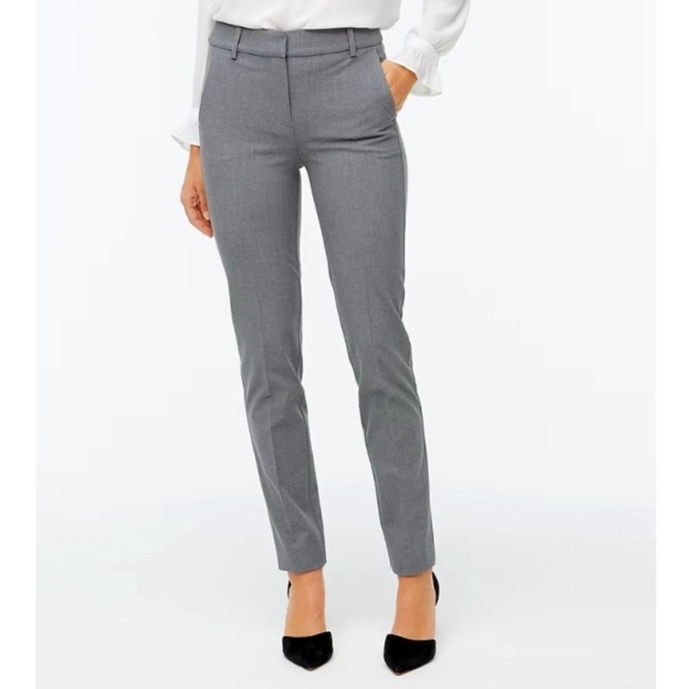 J. Crew Women's Gray Ruby Slim Fit Pants